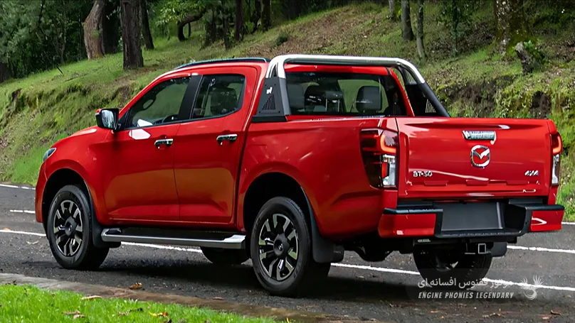 طراحی Mazda BT-50 جدید؛ ظاهر خشن‌تر، کابین باکیفیت‌تر